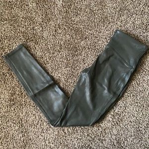 SPANX Faux Leather Leggings
